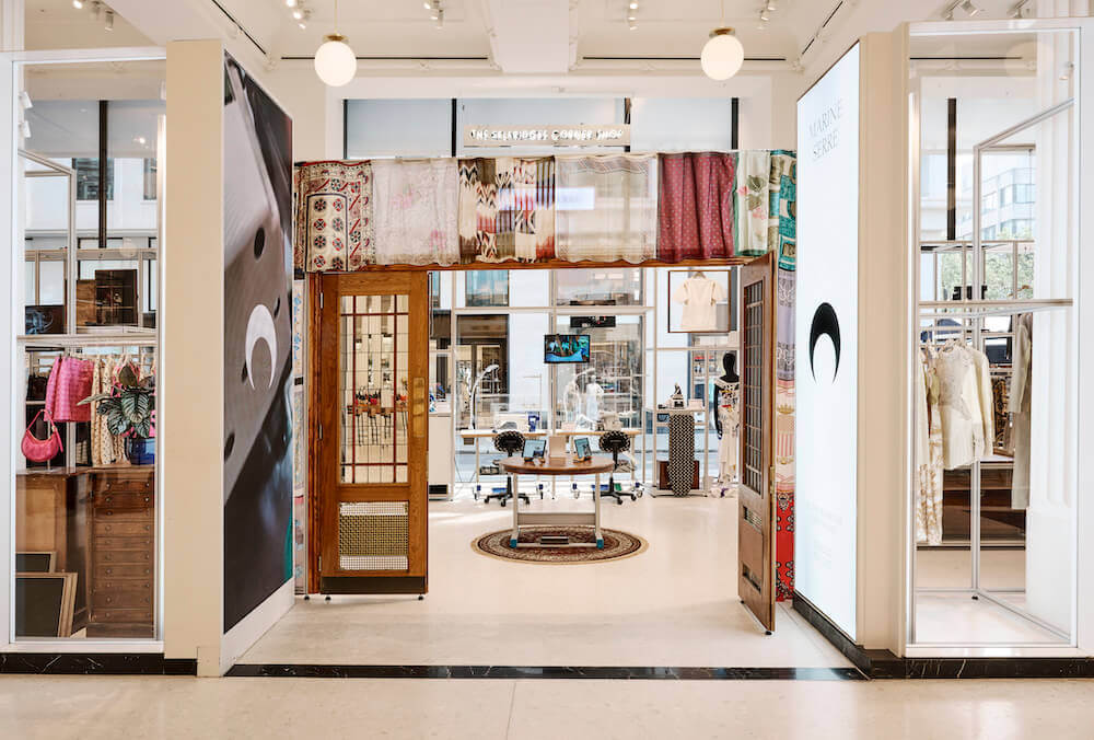 SELFRIDGES CORNER SHOP MARINE SERRE Shot By Tim Charles (4)