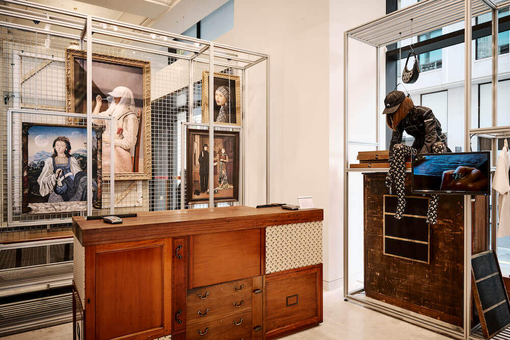 SELFRIDGES CORNER SHOP MARINE SERRE Shot By Tim Charles (5)